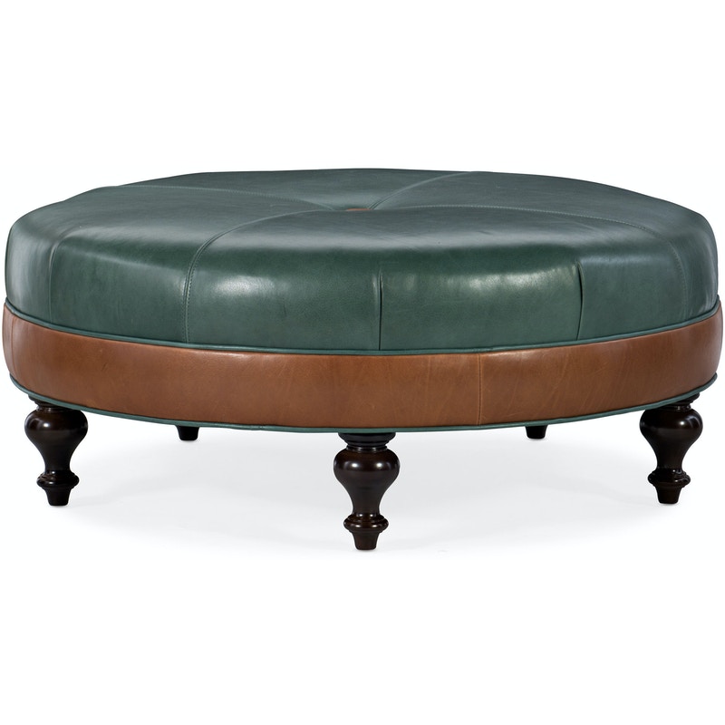 Bradington Young XL Well-Rounded Round Ottoman