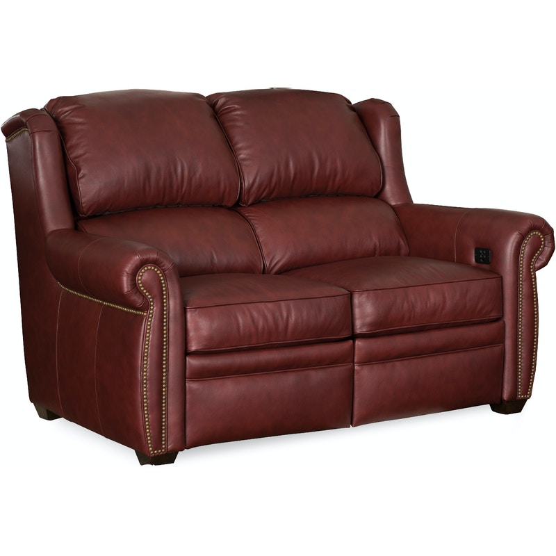 Bradington Young Discovery Loveseat L & R Full Recline -  with Articulating HR