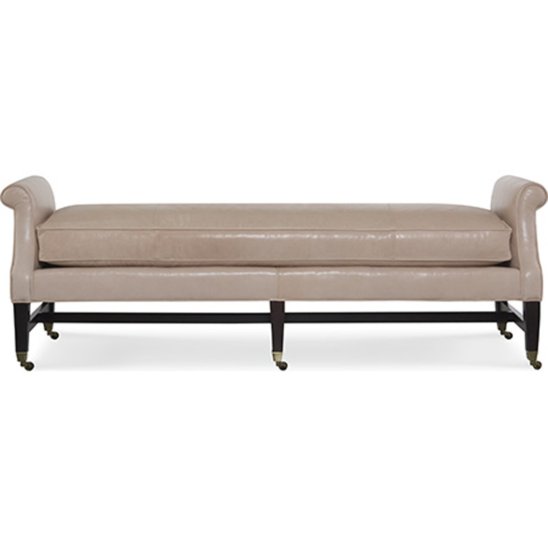 CR Laine Leather Bench