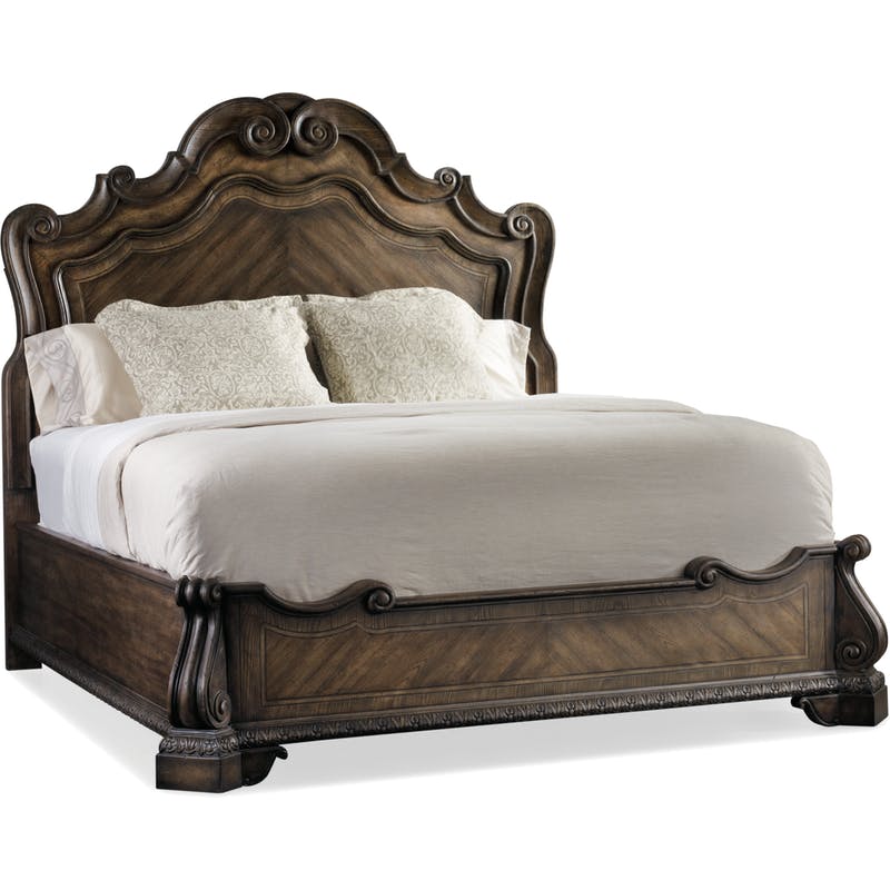 Hooker King Panel Bed