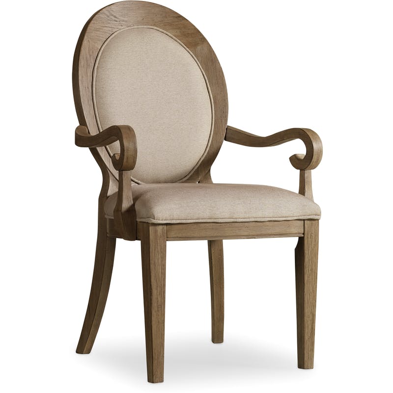 Hooker Oval Back Arm Chair