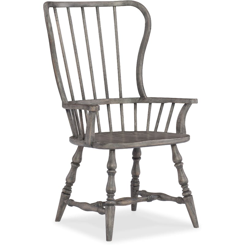 Hooker Spindle Back Arm Chair