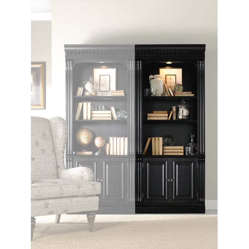 Hooker Bunching Bookcase with doors