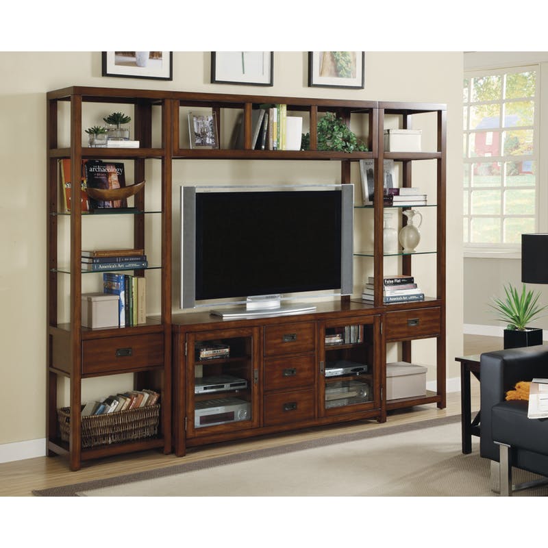 Hooker Wall Group with 56 inch Console