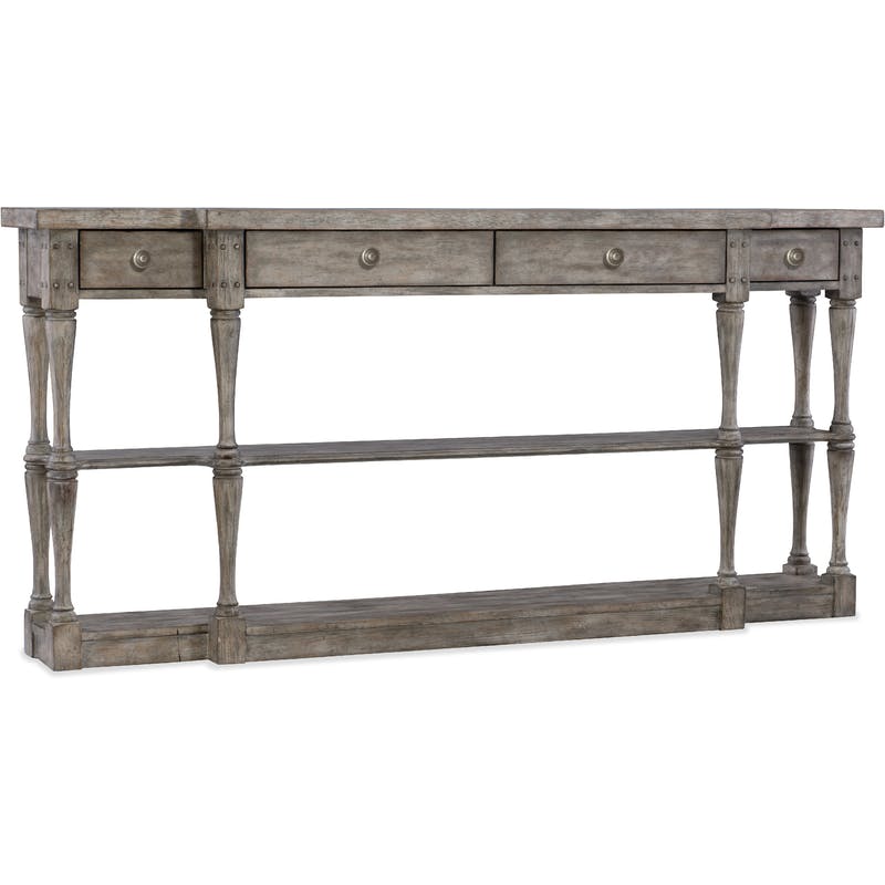 Hooker Four Drawer Console