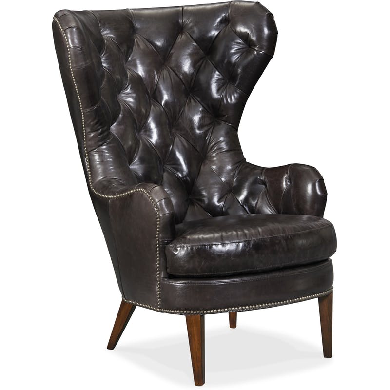 Hooker Tufted Wing Chair