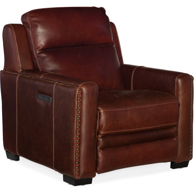 Hooker Lincoln Power Recliner with Power Headrest and Power Lumbar Support