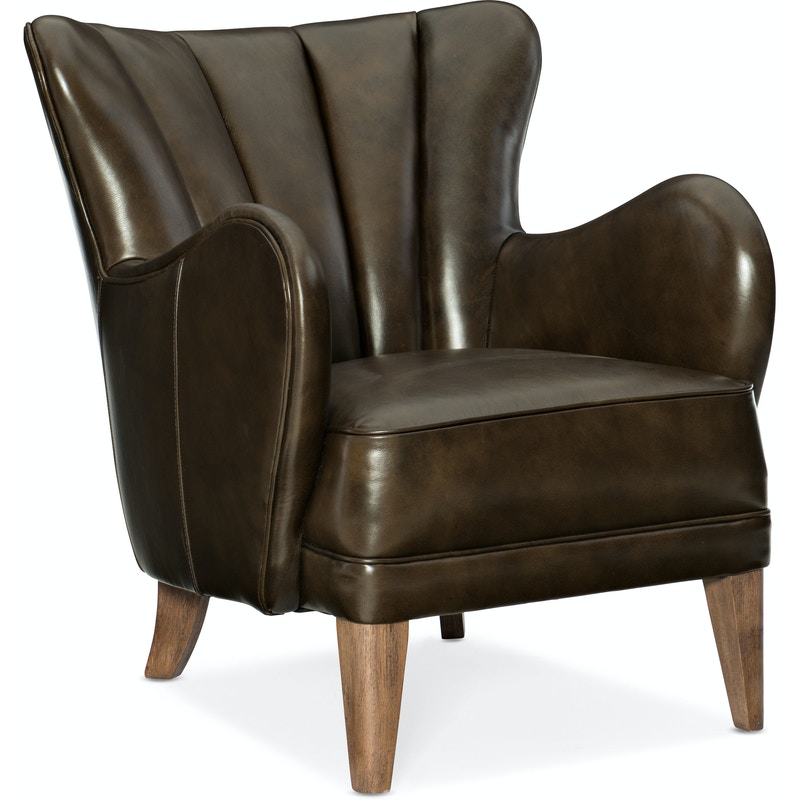 Hooker Treasure Leather Club Chair