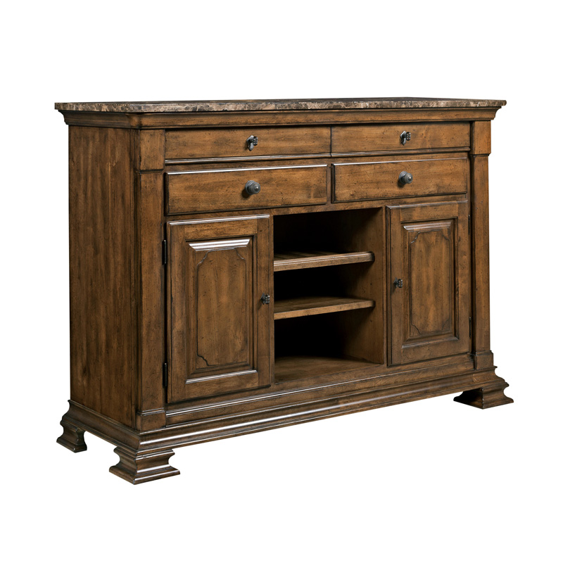 Kincaid Portolone Sideboard with Marble Top