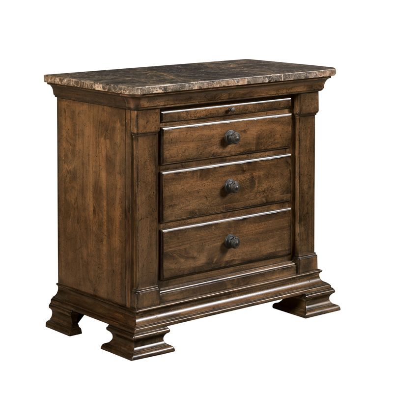 Kincaid Bachelors Chest with Marble Top