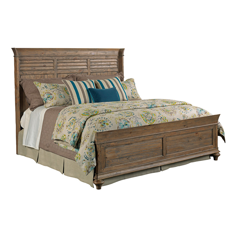 Kincaid Shelter Bed Cal King Heather