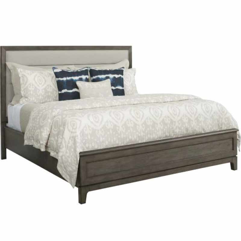 Kincaid Ross King Upholstered Panel Bed Complete