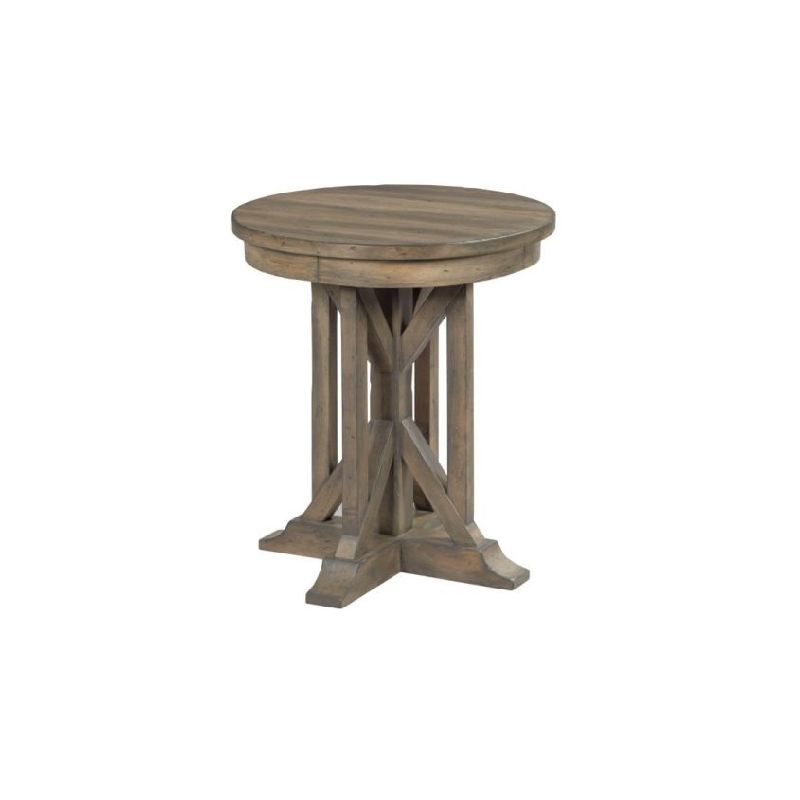 Kincaid 22 inch James Round End Table