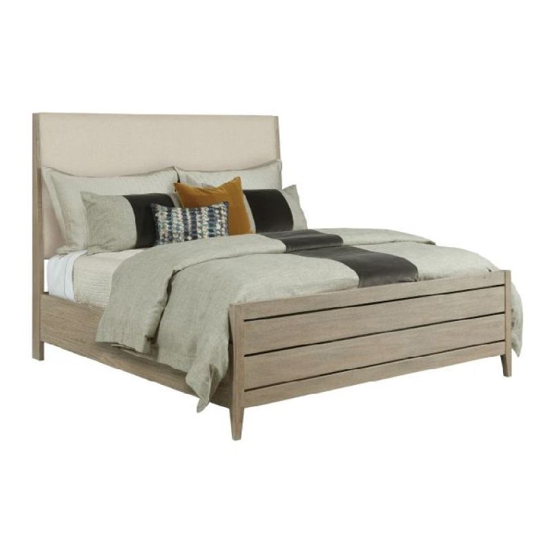 Kincaid Incline Fabric Queen Bed High Footboard Complete
