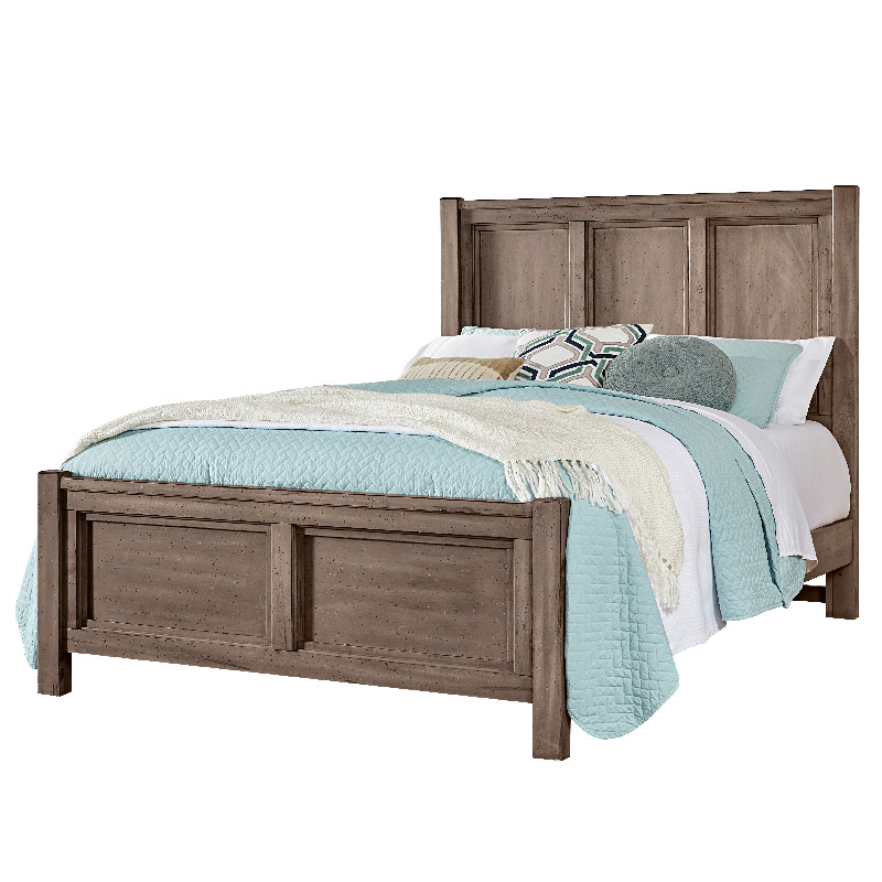Vaughan Bassett Panel Bed with Panel Footboard