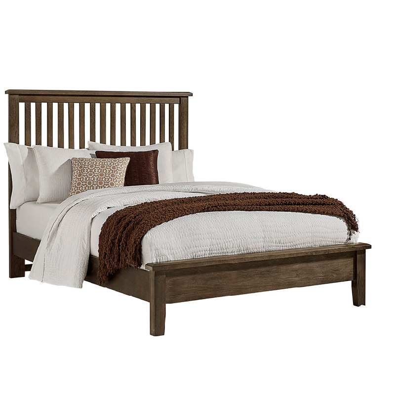 Vaughan Bassett Slat Bed with Low Profile Footboard